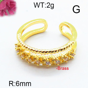 Fashion Brass Ring  F6R400641vbpb-J111
