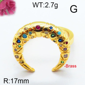 Fashion Brass Ring  F6R400650vbpb-J111