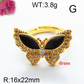 Fashion Brass Ring  F6R400663vbpb-J111