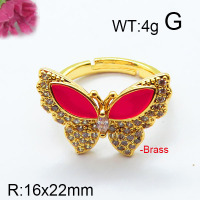 Fashion Brass Ring  F6R400665vbpb-J111