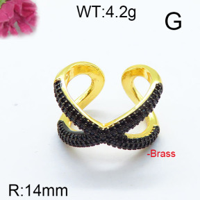 Fashion Brass Ring  F6R400666vbpb-J111