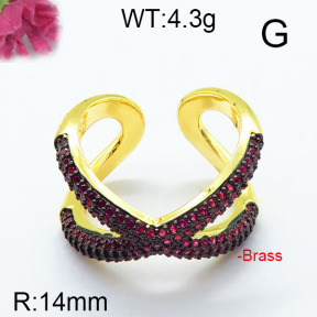 Fashion Brass Ring  F6R400668vbpb-J111