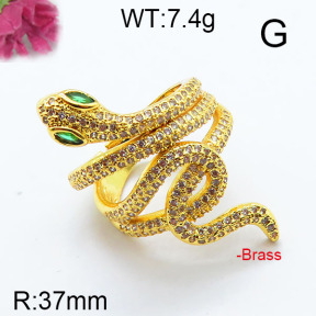 Fashion Brass Ring  F6R400669aivb-J111