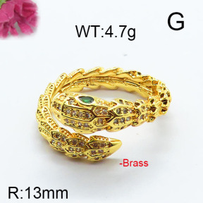 Fashion Brass Ring  F6R400673bbov-J111