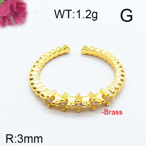 Fashion Brass Ring  F6R400687bbov-J111