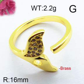 Fashion Brass Ring  F6R400695bbov-J111