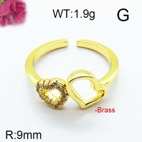 Fashion Brass Ring  F6R400696bbov-J111