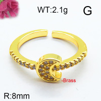 Fashion Brass Ring  F6R400703bbov-J111