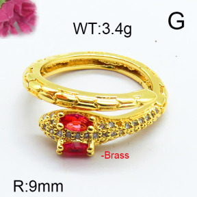 Fashion Brass Ring  F6R400705bbov-J111