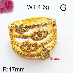 Fashion Brass Ring  F6R400707vbpb-J111