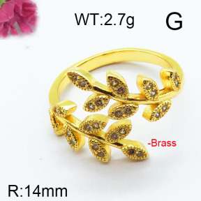 Fashion Brass Ring  F6R400708vbpb-J111