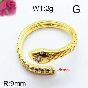 Fashion Brass Ring  F6R400712bbov-J111