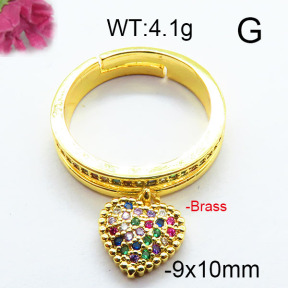 Fashion Brass Ring  F6R400716vbpb-J111