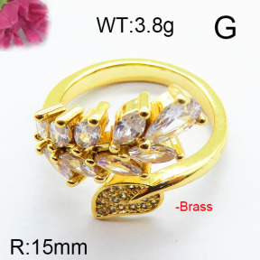 Fashion Brass Ring  F6R400717vbpb-J111