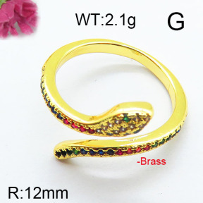 Fashion Brass Ring  F6R400718bbov-J111