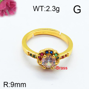 Fashion Brass Ring  F6R400721bbov-J111