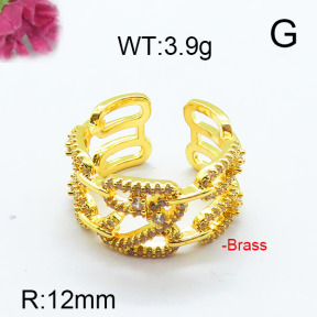 Fashion Brass Ring  F6R400722vbpb-J111