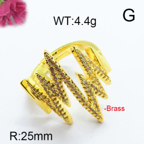 Fashion Brass Ring  F6R400725vbpb-J111