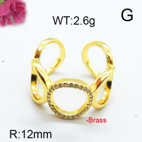 Fashion Brass Ring  F6R400727vbpb-J111