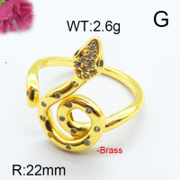 Fashion Brass Ring  F6R400728vbpb-J111