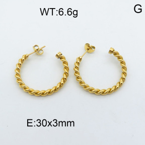 SS Earrings 3E2002537bhva-066