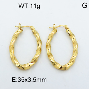 SS Earrings 3E2002543bhva-066