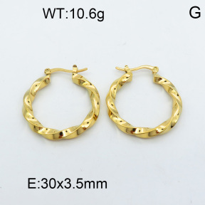 SS Earrings 3E2002545bhva-066