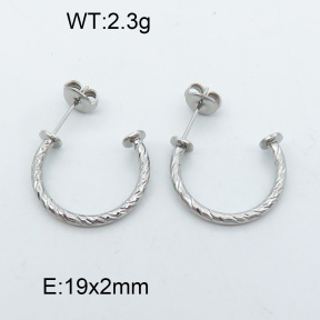 SS Earrings 3E2002560bbov-066