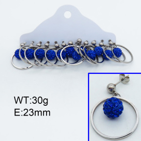 SS Earrings 3E4001828bika-212