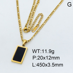 SS Necklace 3N4001383vbpb-066