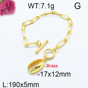 Fashion Brass Bracelet F6B200060vhha-J40