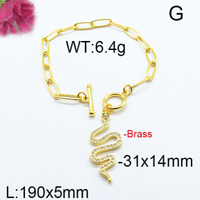 Fashion Brass Bracelet F6B404263vhkb-J40