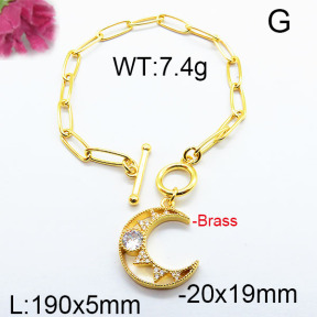 Fashion Brass Bracelet F6B404268ahjb-J40