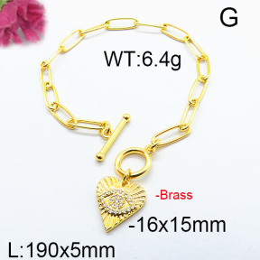 Fashion Brass Bracelet F6B404273vhkb-J40