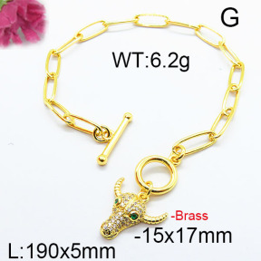 Fashion Brass Bracelet F6B404285vhkb-J40