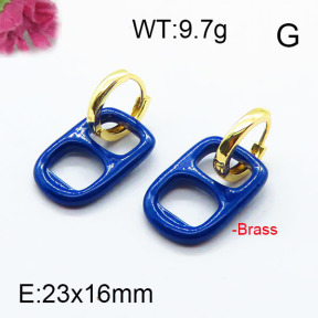 Fashion Brass Earrings F6E303025ahjb-J40