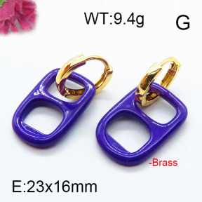 Fashion Brass Earrings F6E303028ahjb-J40