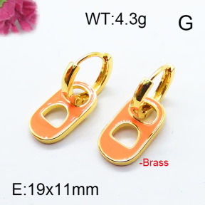 Fashion Brass Earrings F6E303030ahjb-J40