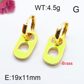 Fashion Brass Earrings F6E303034ahjb-J40