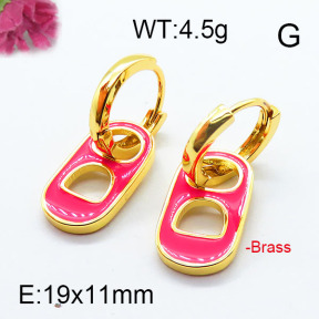 Fashion Brass Earrings F6E303035ahjb-J40