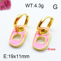 Fashion Brass Earrings F6E303036ahjb-J40