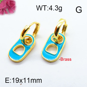 Fashion Brass Earrings F6E303037ahjb-J40