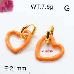 Fashion Brass Earrings F6E303039ahjb-J40