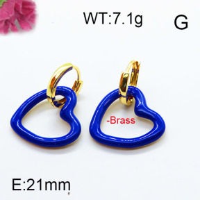 Fashion Brass Earrings F6E303040ahjb-J40
