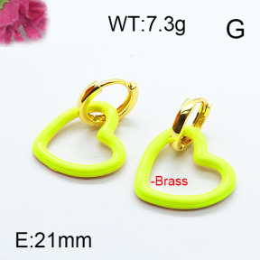 Fashion Brass Earrings F6E303043ahjb-J40