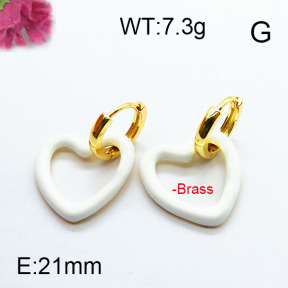 Fashion Brass Earrings F6E303044ahjb-J40