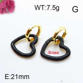 Fashion Brass Earrings F6E303046ahjb-J40