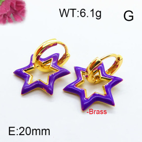 Fashion Brass Earrings F6E303053ahjb-J40