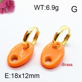 Fashion Brass Earrings F6E303059ahjb-J40