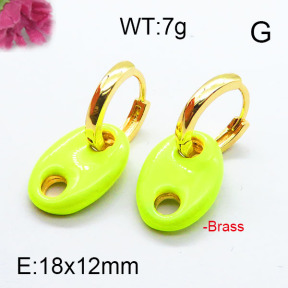 Fashion Brass Earrings F6E303060ahjb-J40